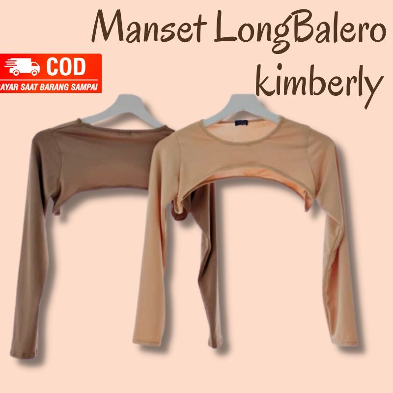 MANSET BOLERO CROP TOP KIMBERLY MANSET TANGAN SAMBUNG BALERO MANSET TANGAN ANTI MELOROT