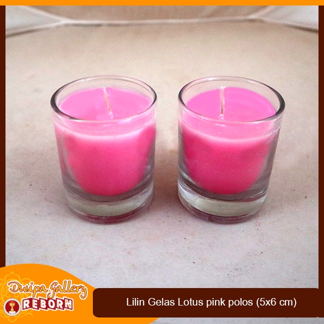 Lilin Stearin Candle Gelas Cafe Resto Hotel Spa Serbaguna