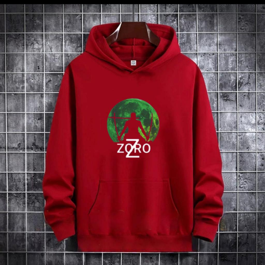 SWEATER HOODIE ZORO / HOODIE MURAH TERLARIS / HOODIE POLOS / HOODIE PRIA DAN WANITA / UNISEX