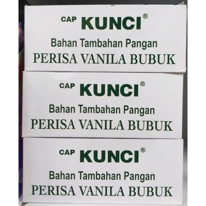 

KZ - perisa vanila bubuk cap kunci dijual per 2pcs