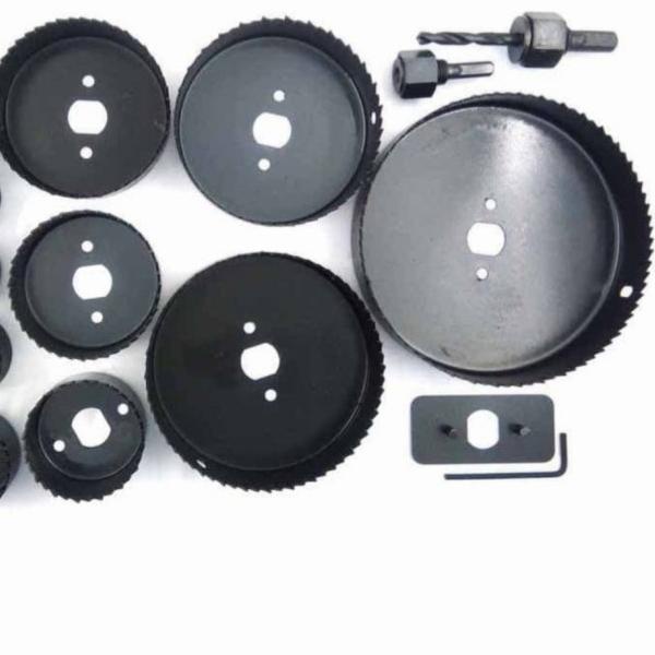 Mata Bor Hole Saw Set 16 Pcs Mata Bor Pelubang Kayu Pvc Hole saw Kit.