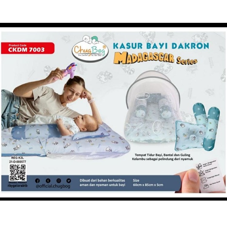ChugBog Kasur Bayi Dakron  Madagascar | CKDM 7003