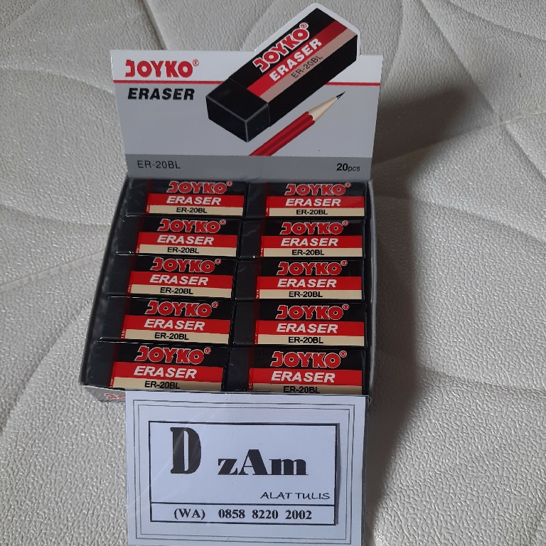 

PENGHAPUS JOYKO HITAM BESAR | ALAT TULIS MURAH | GROSIR ALAT TULIS | BISA COD | ATK | DZAMSTORE