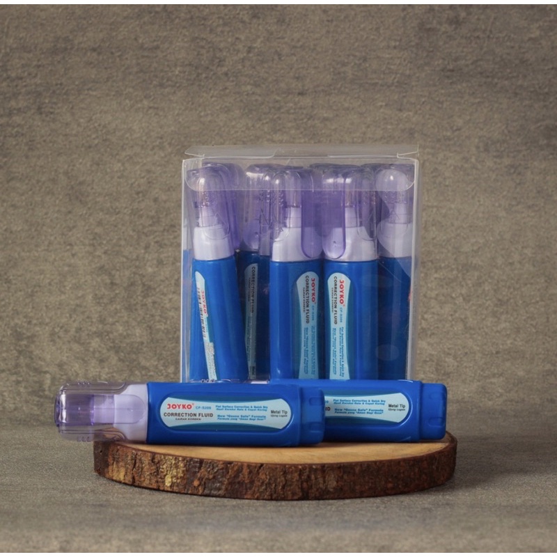 

6 PcsTipEx/Correction Fluid Joyko Biru