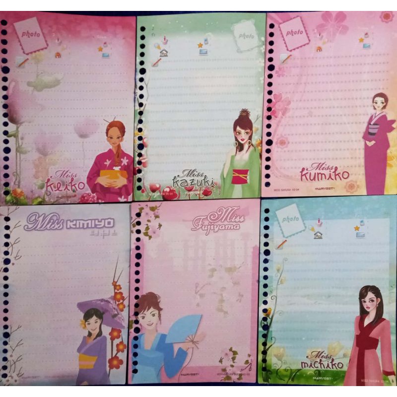 Isi Binder Harvest A5 Langka (10 pcs/paket)