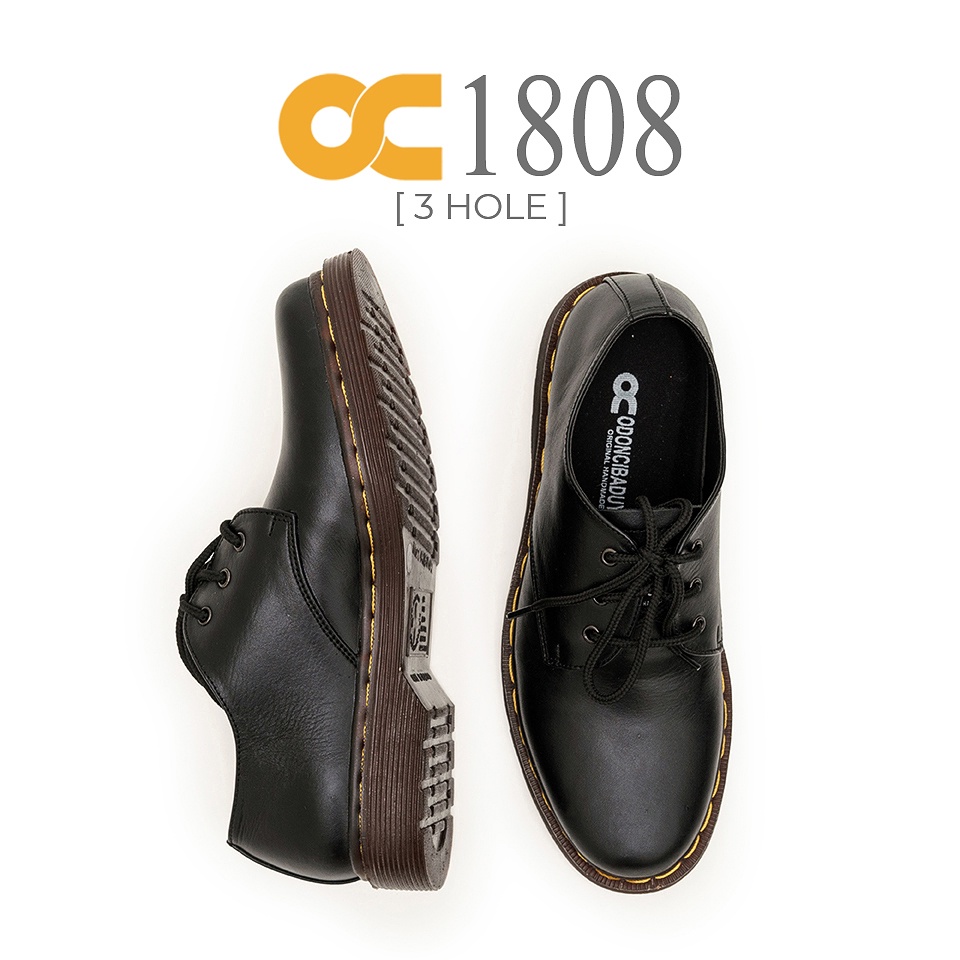 SEPATU DOKMAR 3 HOLE KULIT ORIGINAL / ODON CIBADUYUT OC-1808