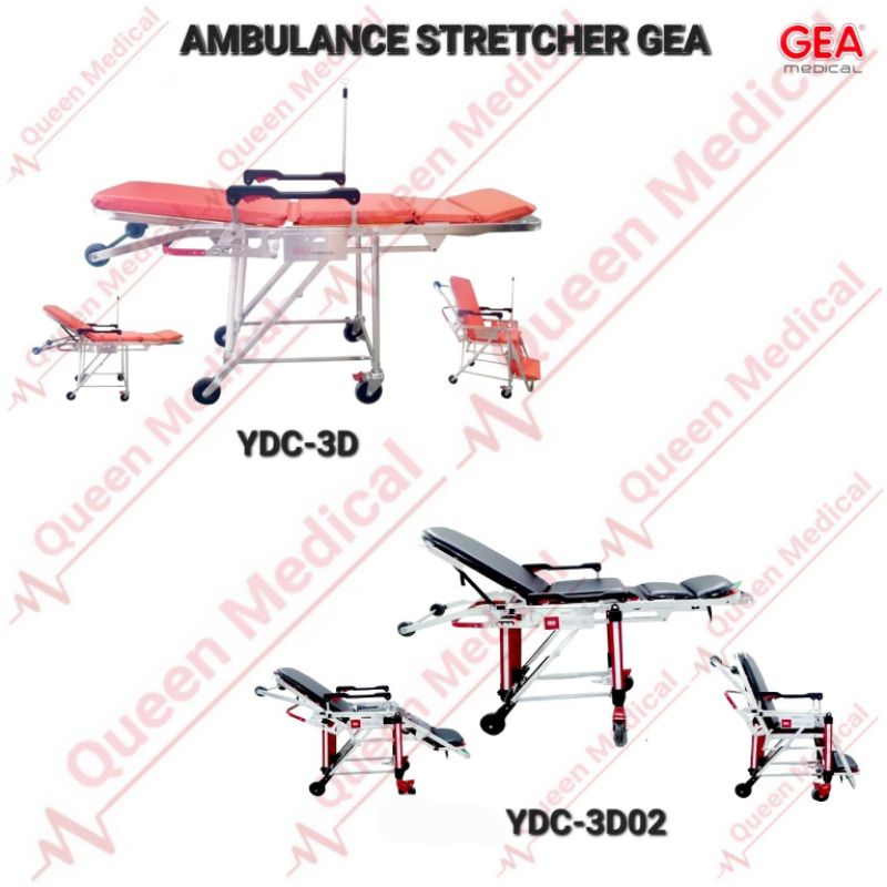 Stretcher For Ambulance Car YDC-3D/Tandu Ambulan GEA YDC-3D02