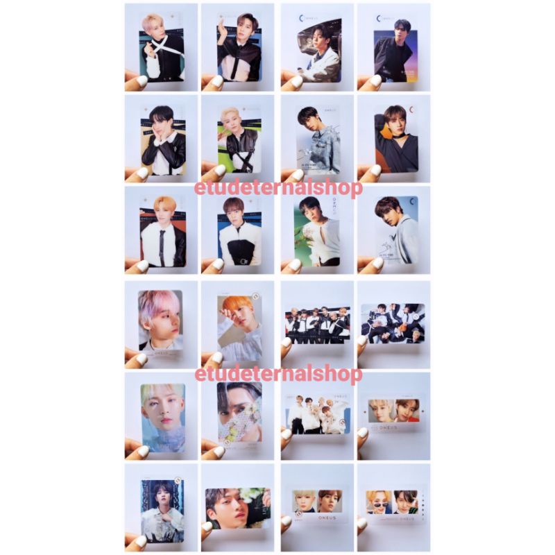 PC ONEUS Photocard Transparan