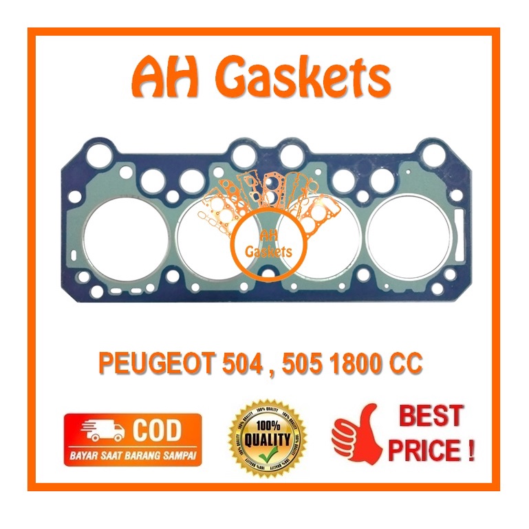 Paking Head Peugeot 505 Peugeot 504 1986-1989 Paking Cylinder Head Peugeot 504 505 1800 cc