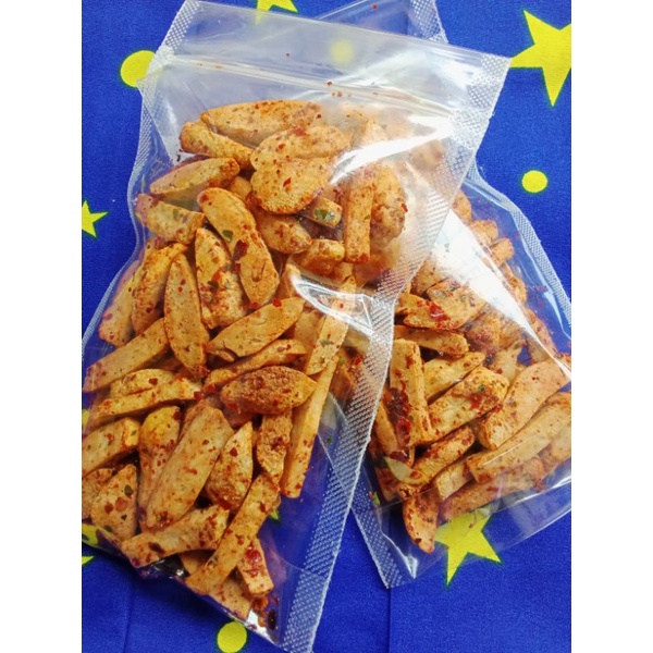 

basreng pedas daun jeruk baso goreng pedas isi 100 gram