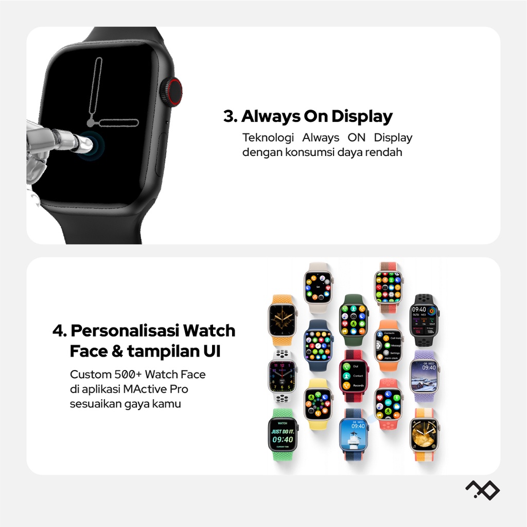 infiniteWatch Series 8 with 2.13&quot; Infinity Display