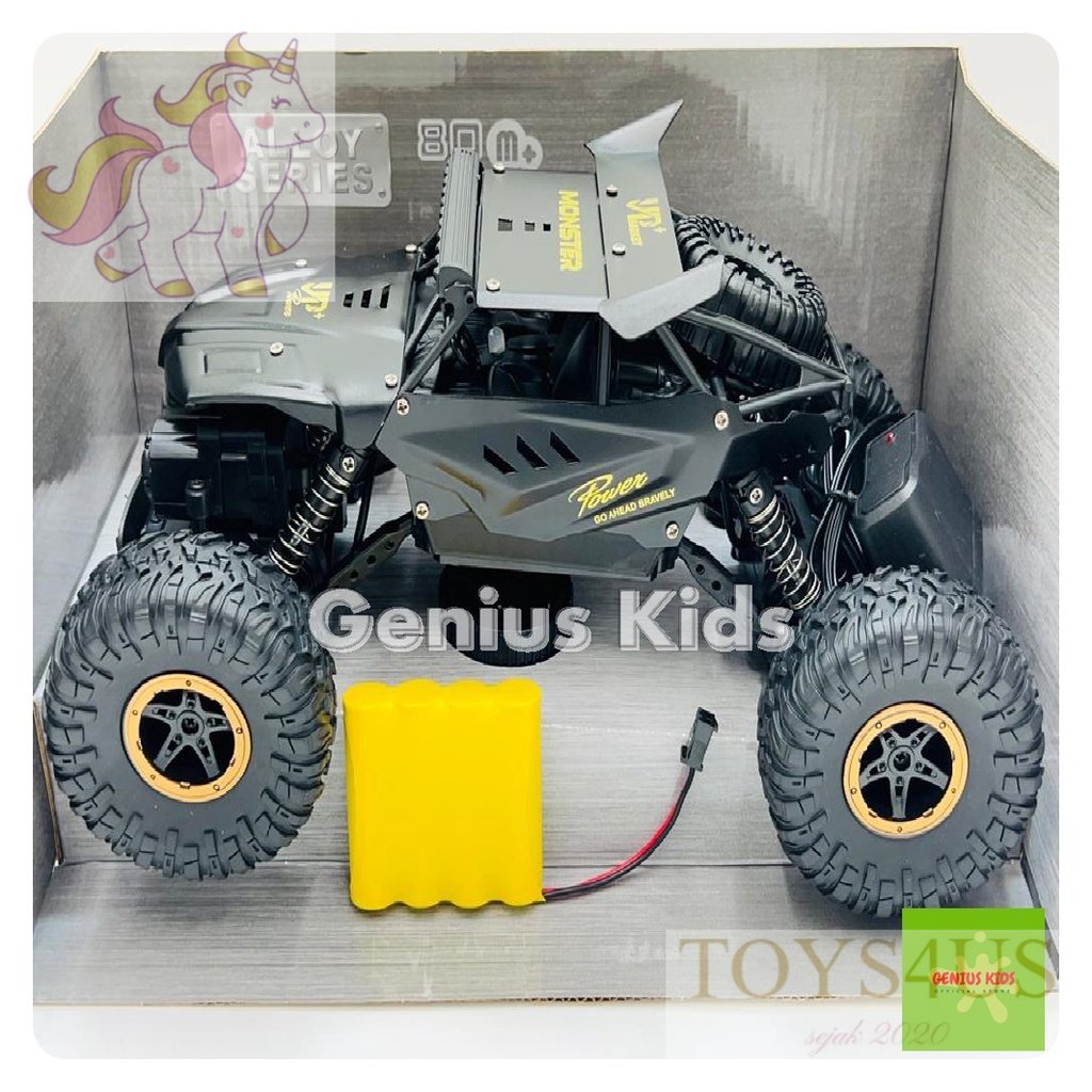 Toys4Us - Mainan Mobil Off Road Remote Control 4x4 WD 2.4Ghz Alloy Series - Mobil Jeep crawler