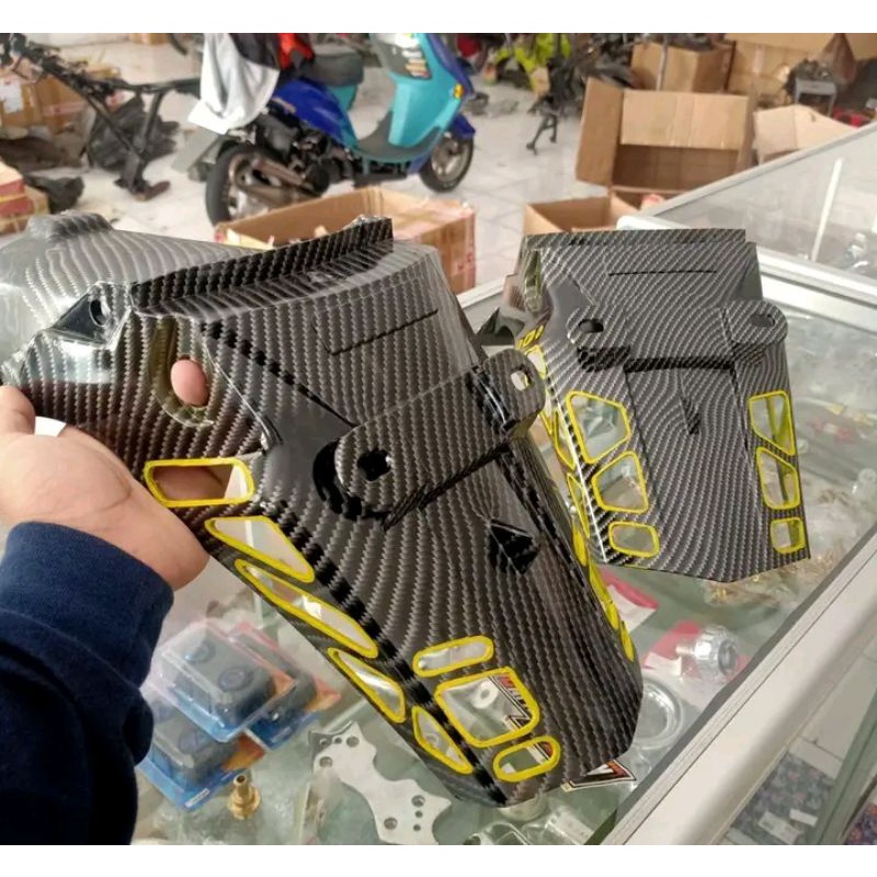 SEPAKBOR /  SELEBOR BELAKANG MEGAPRO PRIMUS MODIF COAK POTONG CARBON WTP