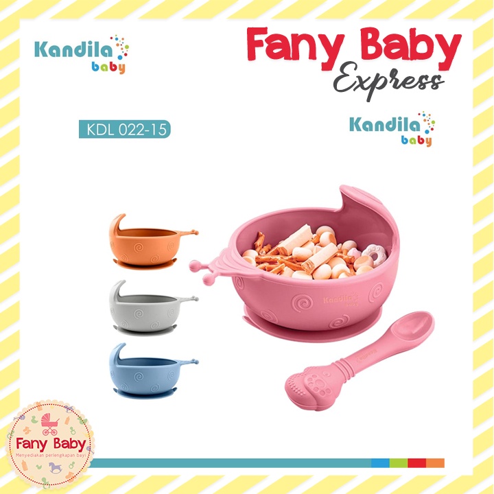 KANDILA BABY SILICONE SUCTION BOWL / KDL022-15