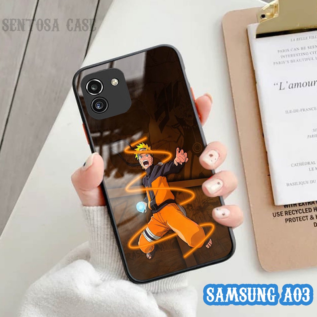 Softcase Kaca Samsung A03 - Case Handphone Samsung A03 [T90].