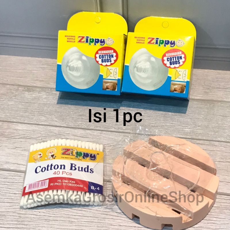 SAMBUNG ASI NIPPLE SHIELD SILIKON Reliable Zippy