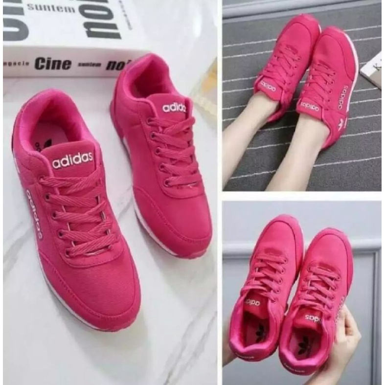 Sepatu Olahraga Joging Wanita Pink Fanta