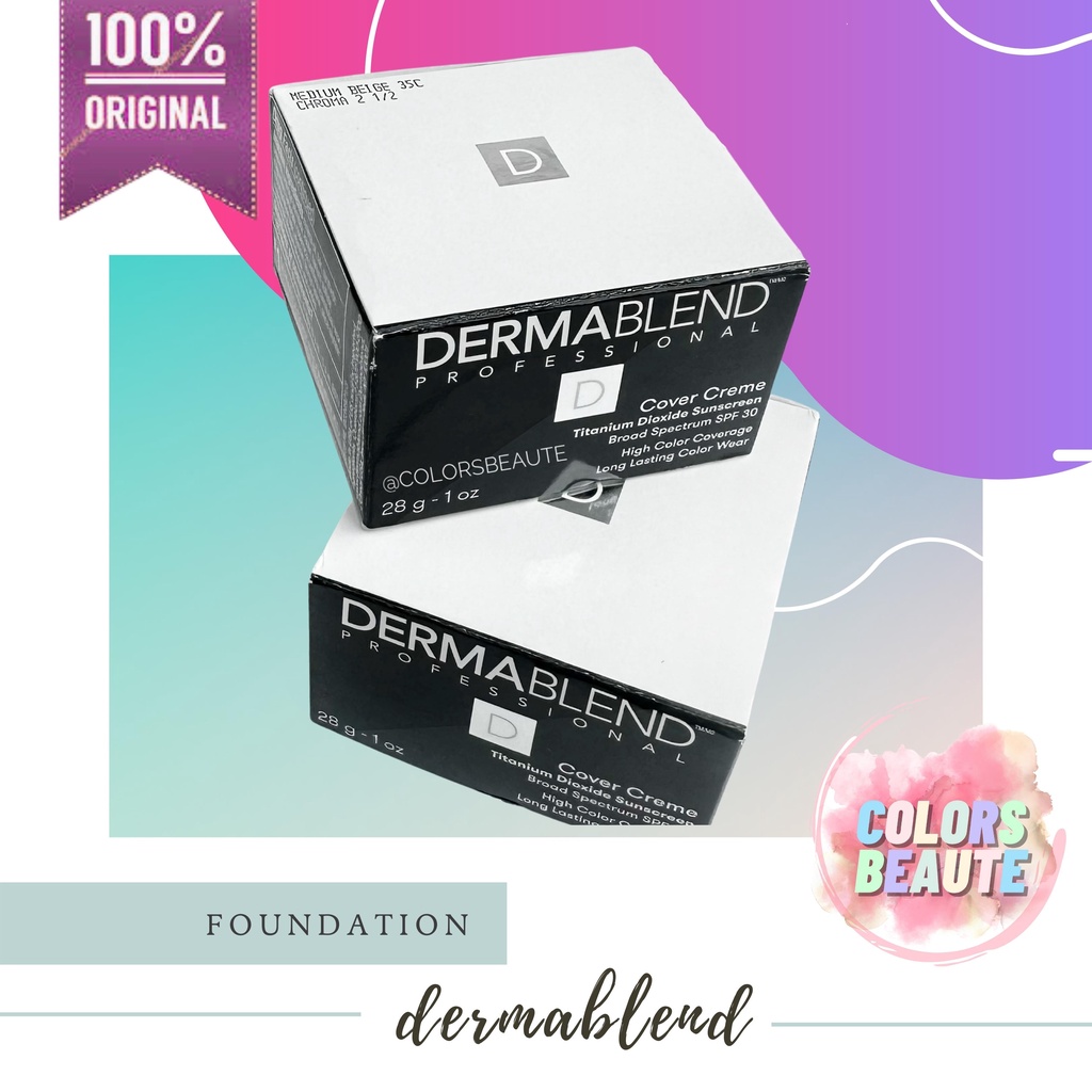 Dermablend Cover Creme Broad Spectrum SPF 30 natural beige