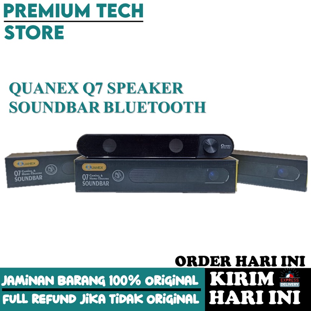 PROMO SPEAKER BLUETOOTH QUANEX Q7 SPEAKER SOUNDBAR BLUETOOTH