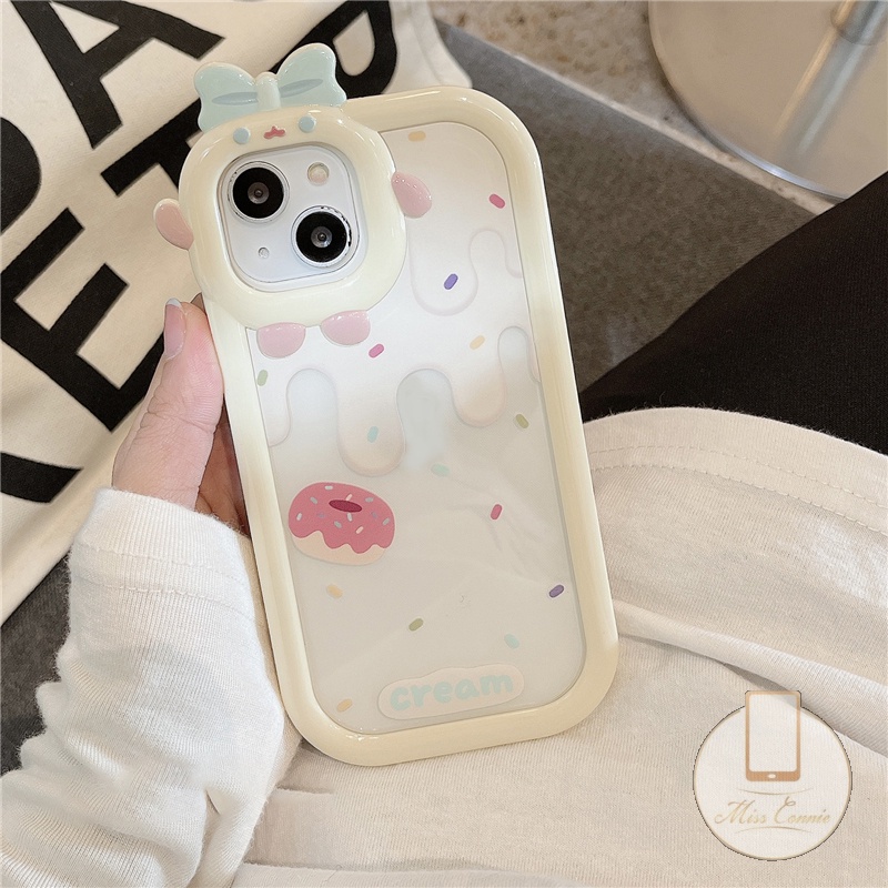 Soft Case Untuk Samsung A12 A04s A03s A13 A03 A14 A32 A04 A22 A73 A53 A04E A52 A50 A02s A51 A23 A50s A21s A52s A71 A11 A33 Lensa Monster Musim Panas Es Krim Strawberry Kue Donat Case