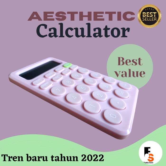 

Calculate Kalkulator Kantor Dagang Mini Kecil Cek Ulang Warna Pink 12 Digit