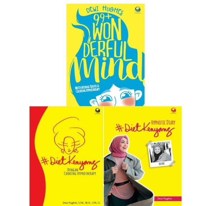 

PROMO Paket Buku Dewi Hughes Hypnotic Diet Kenyang & 99 Wondeful Mind