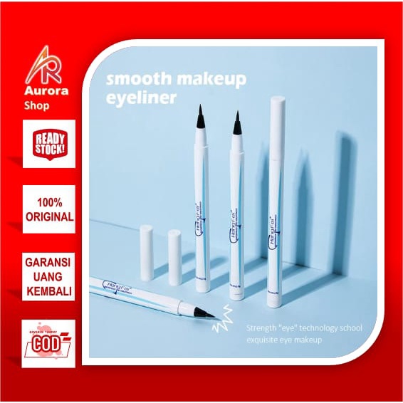Hengfei F6182 Eyeliner Tahan Air Tahan Lama 2 Warna