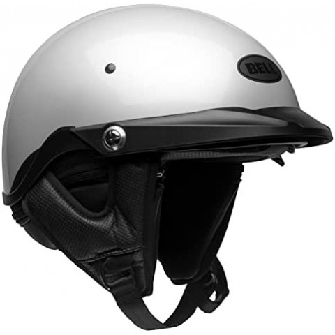 Helm Bell Pit Boss Pearl White Open Face Cruiser Original USA