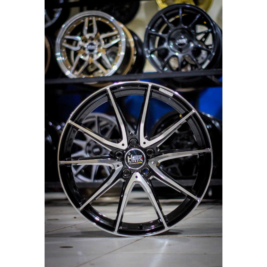 Velg HSR R19 PCD 5x112 Untuk Mercy / Mercedes Benz - Velg Rostock HSR R19X8/9 H5X112 ET45 BMF