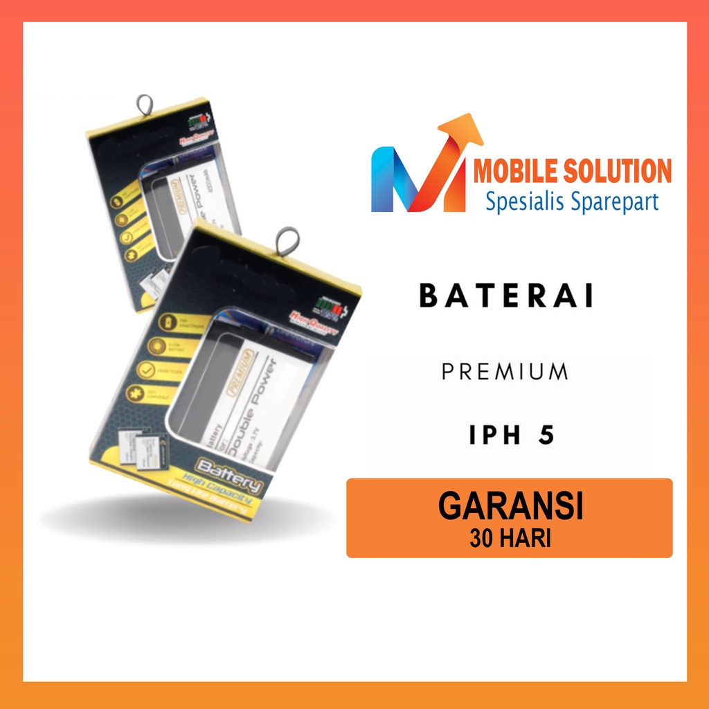 Grosir  Baterai IPH 5s / IP 5s / Baterai IPH 5c / IP 5c Premium Garansi 1 Bulan + Packing