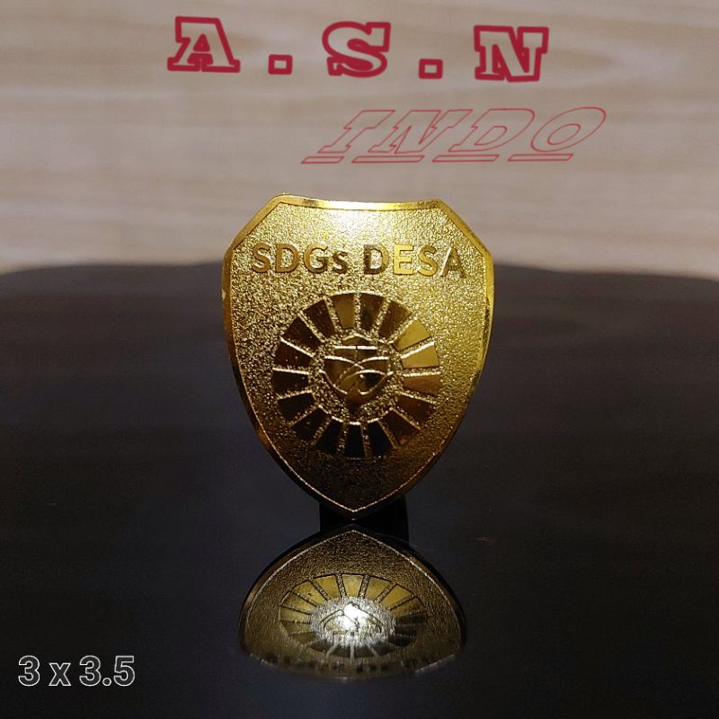 Pin SDGs Desa Pin Kemendes Sdgs Lencana Sdgs Kemendes