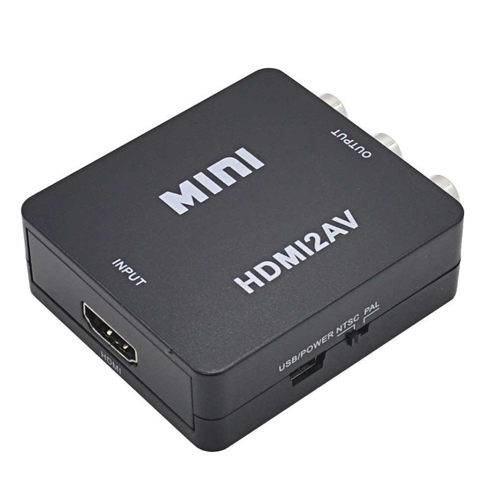 MINI HDMI2AV HDMI TO AV RCA CVBS HD Video Converter