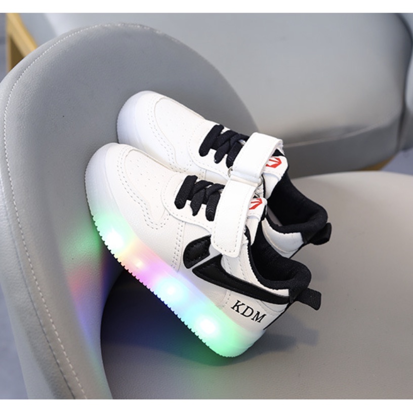 babyfit sepatu lampu LED crusade NAKE sneakers anak cewek cowok import gs-0324r