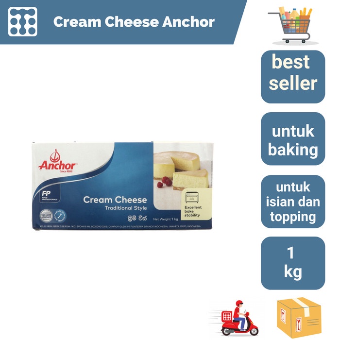 

NEW CREAM CHEESE ANCHOR 1 KG