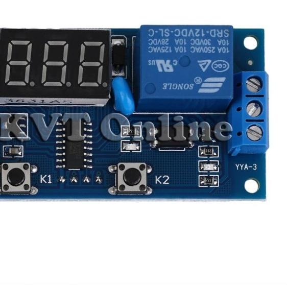 Digital Timer Cycle Delay ON Delay OFF 12V