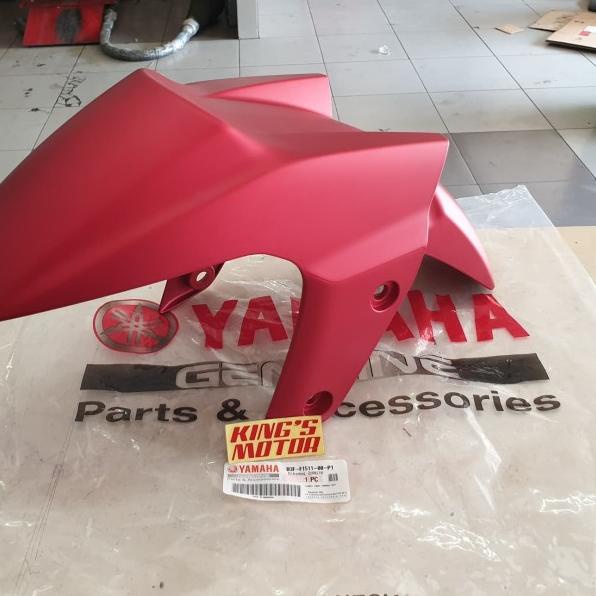 SPAKBOR DEPAN LEXI MERAH DOFF ASLI YAMAHA