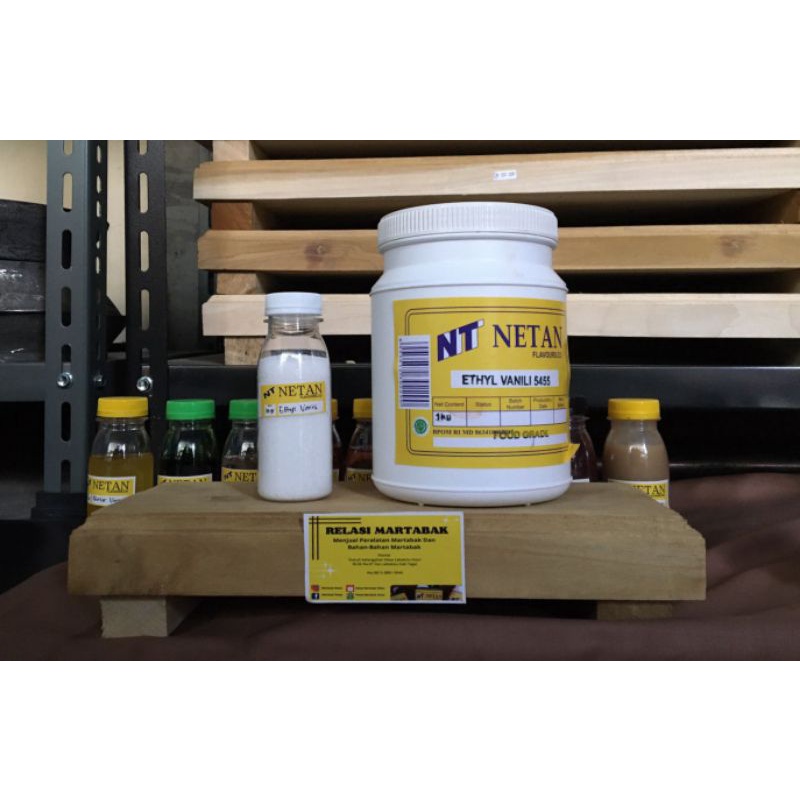 

Ethyl Vanili Netan 1kg/Vanili Martabak/Vanili Ethyl