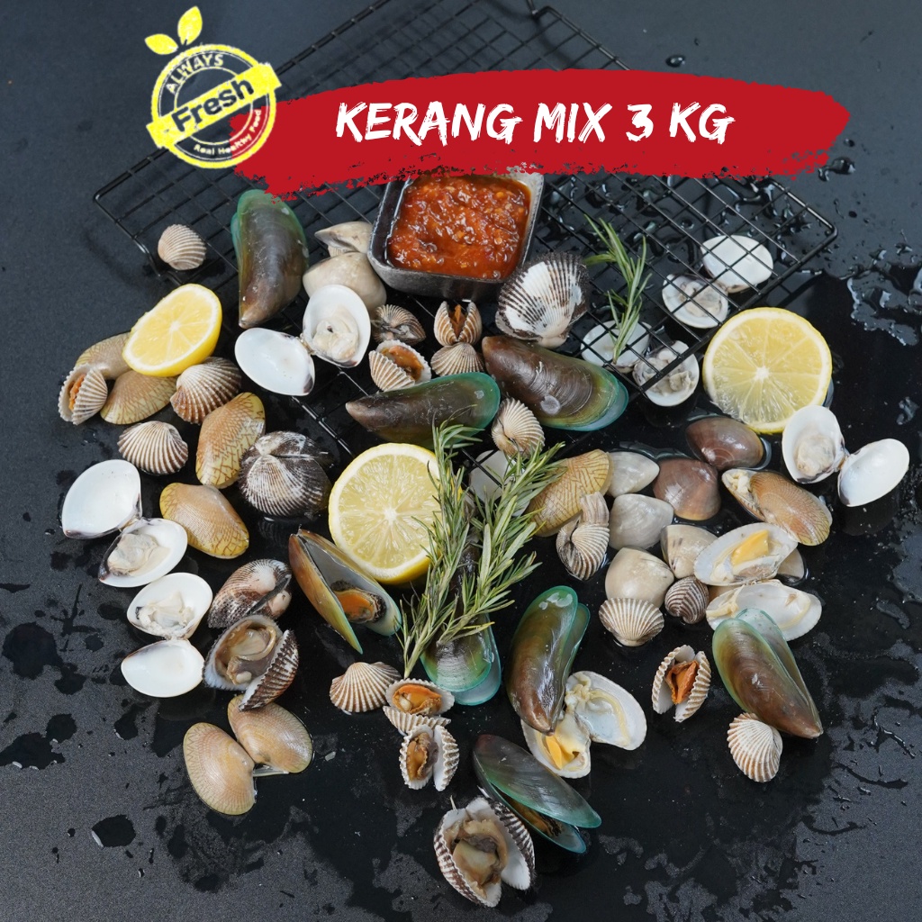 

Kerang Mix Campuran 3kg