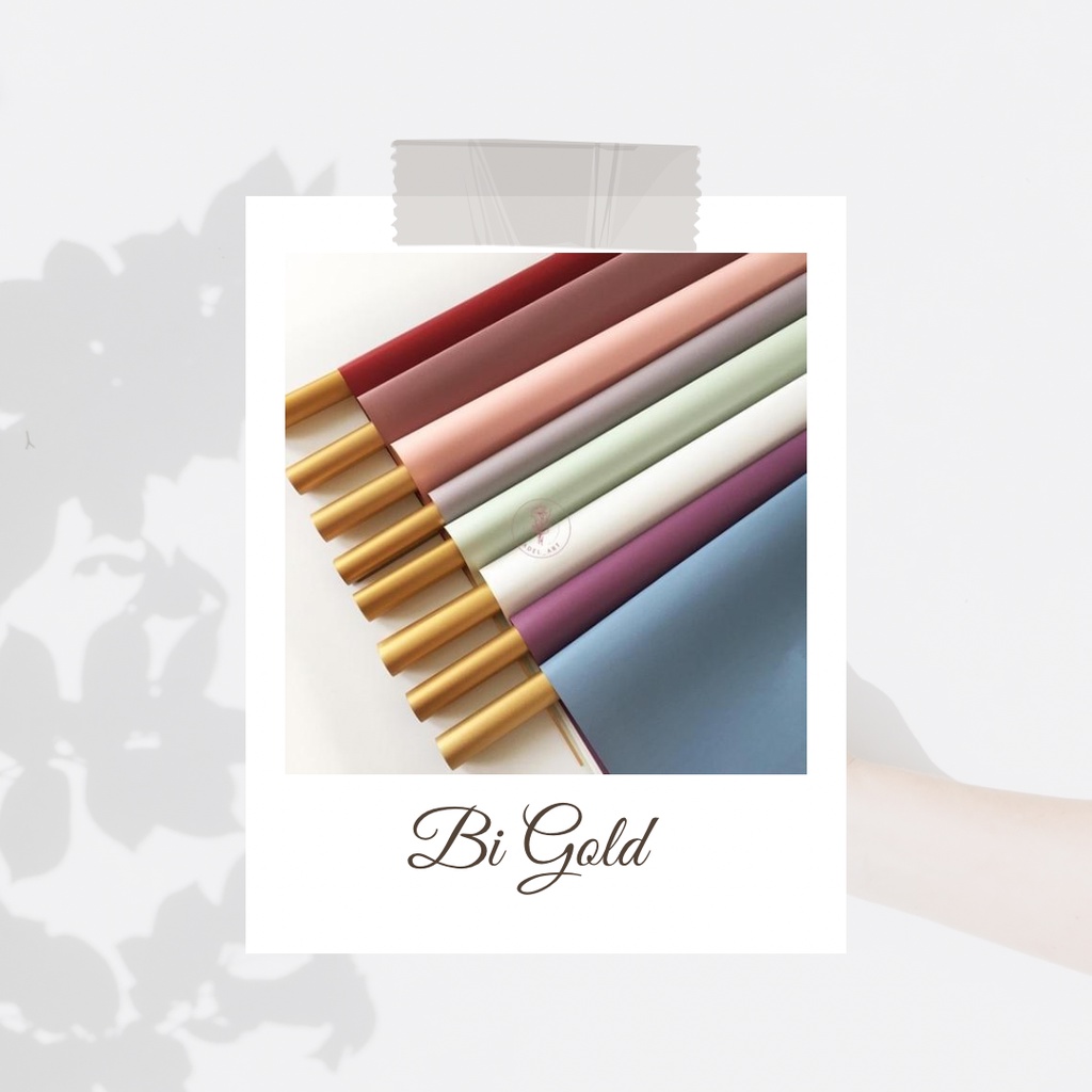 

[1PACK 20LEMBAR] BIGOLD KERTAS BUNGA BUKET TANGAN DIY FLOWER WRAPPING PAPER KOREA STYLE CELLOPHANE