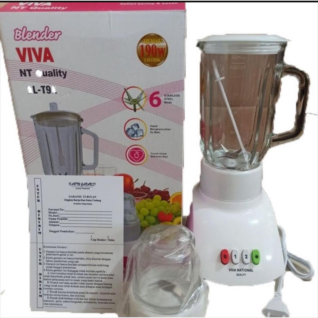 YA 997 - Blender VIVA 2in1 Murah Berkualitas 2 in 1 Quality National Blender Juice Jus