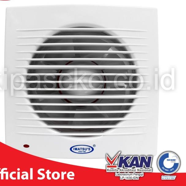 Imatsu Exhaust Fan Toilet 5 Inch Exhaust Dinding Blower Toilet