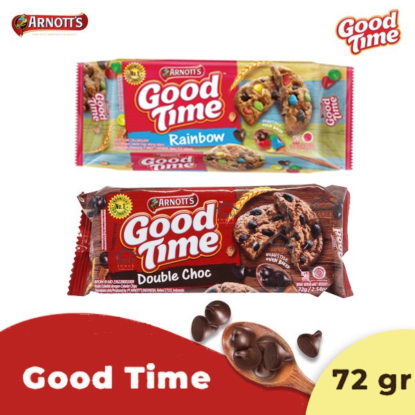 

Arnott Good Time cookies 72g 72 gram Arnot Arnott's