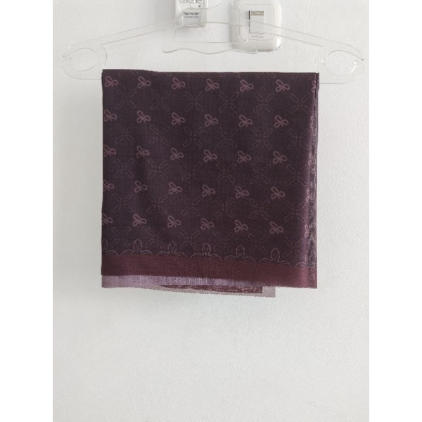 preloved Arsscarf Monogram Duex Voal Square