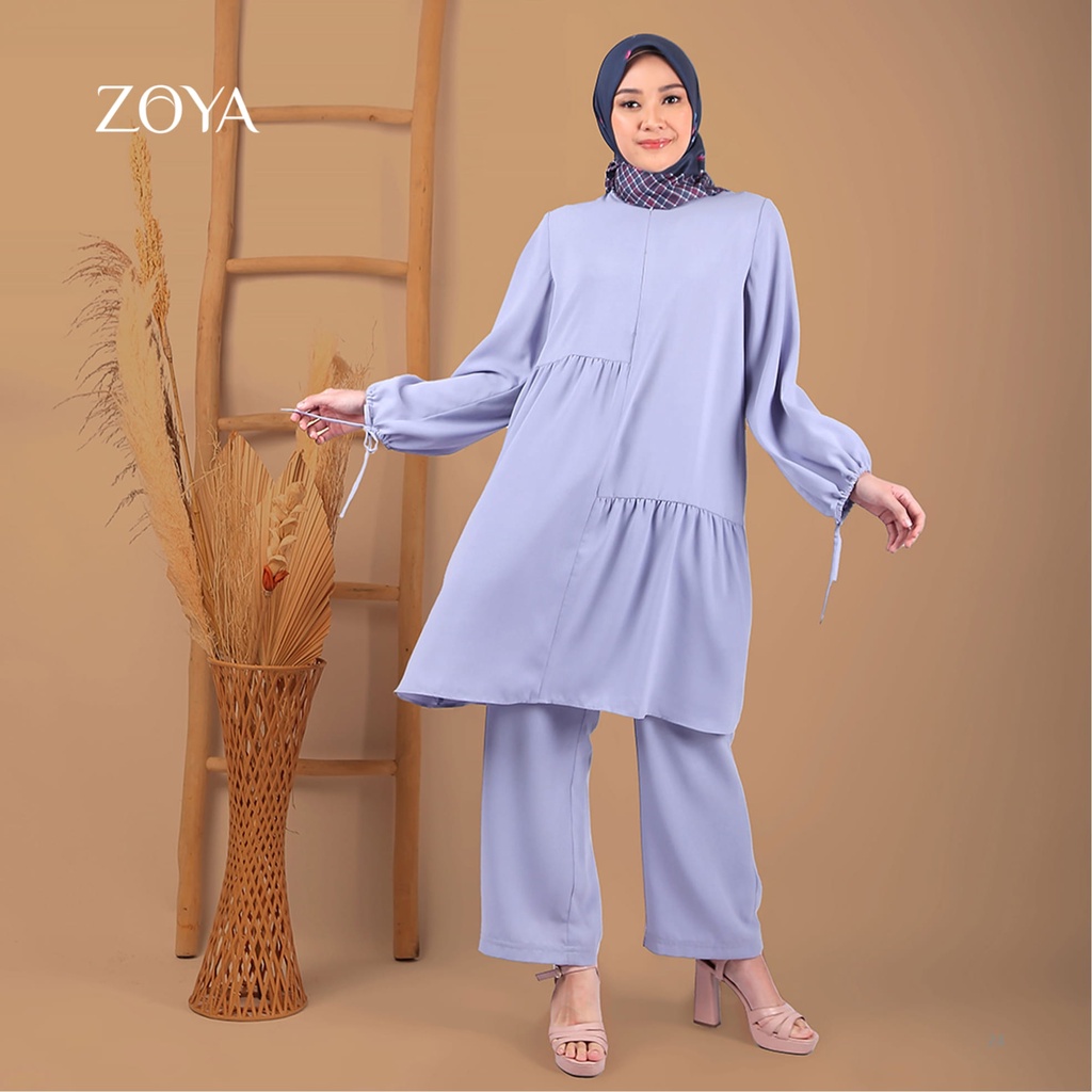 Zoya Atasan Wanita Tunik Memora Set