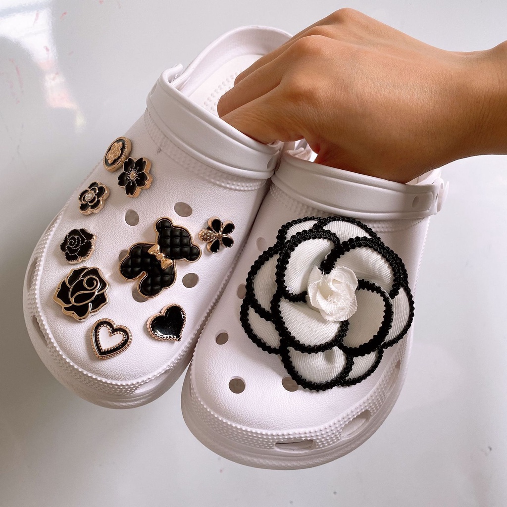 10pcs Charm Crocs Jibbitz Untuk Sepatu | Jibbitz Sepatu Crocs Gaya Bohemia Untuk Wanita