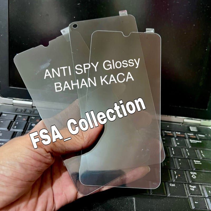 Tempered Glass Anti Spy Samsung A20S Anti Gores Antispy KACA PRIVASY