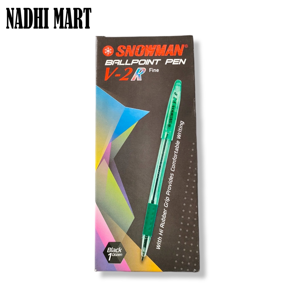 

SNOWMAN V2-R PULPEN HITAM 0.6MM RAINBOW / BP SNOW V2-R RAINBOW (12/1728)