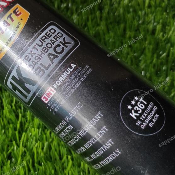 Sapporo Ultimate K36T Texture Dashboard Black / cat semprot Sapporo