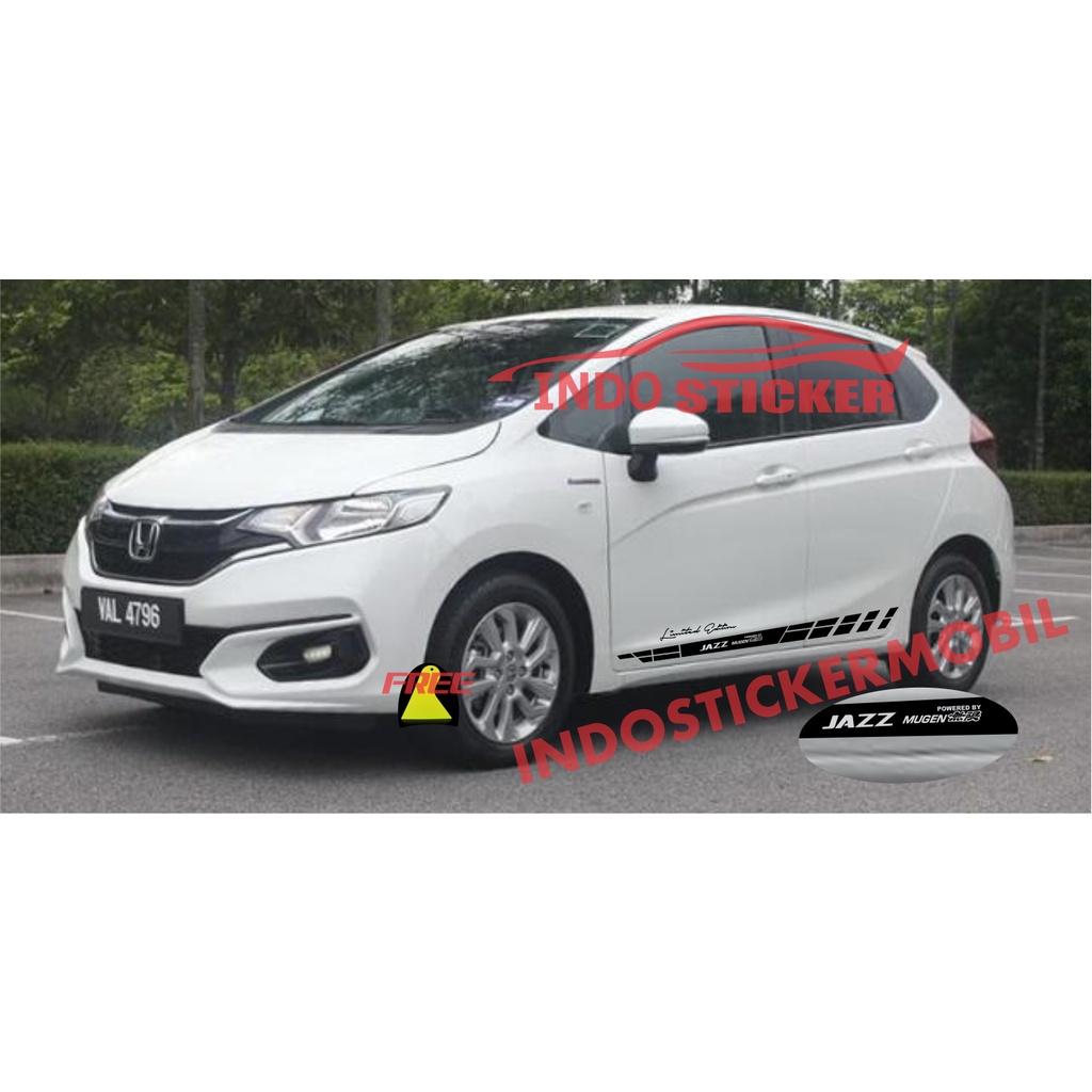 Sticker mobil honda jazz cutting sticker stiker mobil honda jazz minmalis
