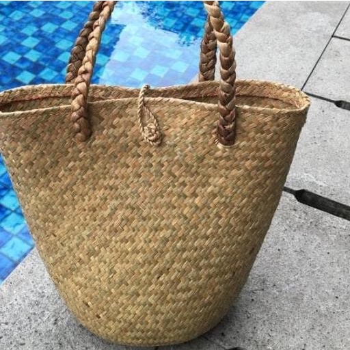 Tas Purun Oval Tali Eceng Gondok, Tas Enceng Gondok, Tas Anyam Rotan